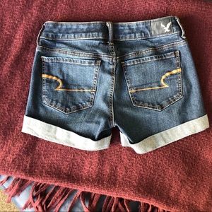 360° SUPER STRETCH AE Denim Cuffed Shorts